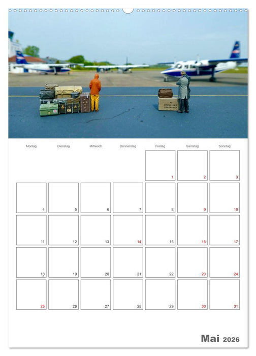 Wangerooge - Glücksort für Groß und Klein (CALVENDO Wandkalender 2026)