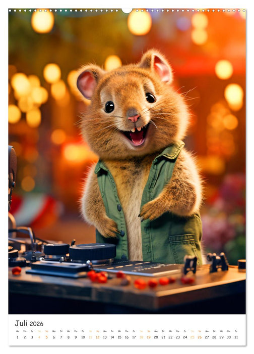 Quokka Business - Die süßesten Kollegen der Welt (CALVENDO Premium Wandkalender 2026)