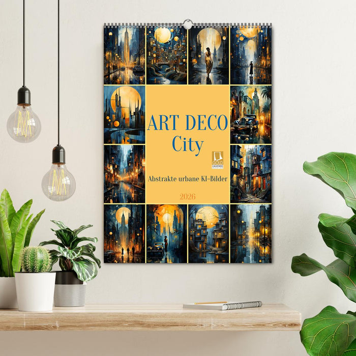 ART DECO City (CALVENDO Wandkalender 2026)
