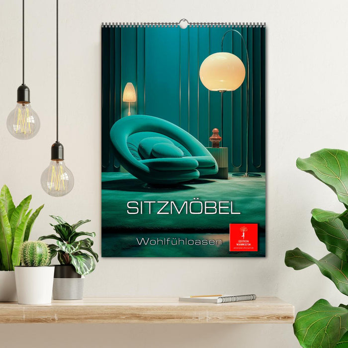 Sitzmöbel Wohlfühloasen (CALVENDO Wandkalender 2026)