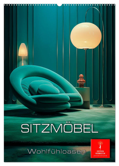 Sitzmöbel Wohlfühloasen (CALVENDO Wandkalender 2026)