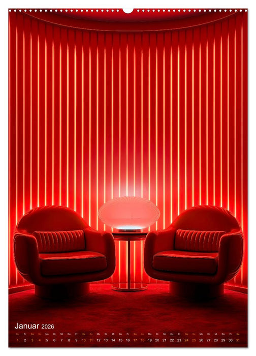 Sitzmöbel Wohlfühloasen (CALVENDO Wandkalender 2026)