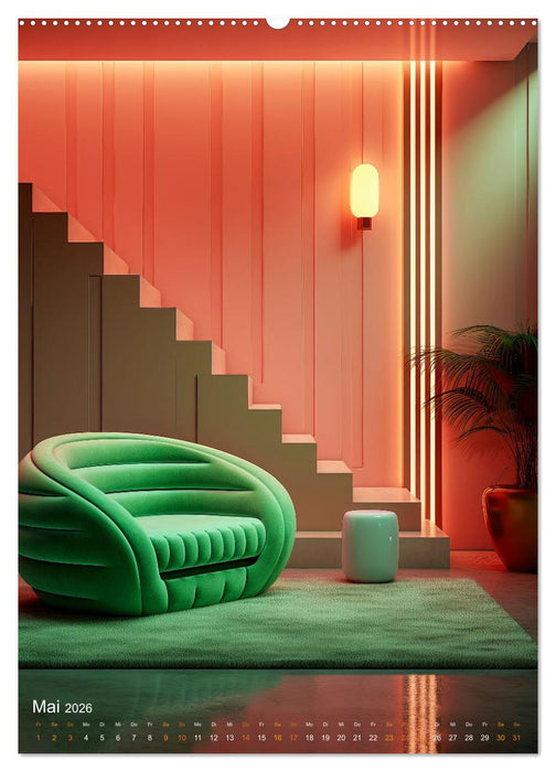 Sitzmöbel Wohlfühloasen (CALVENDO Wandkalender 2026)