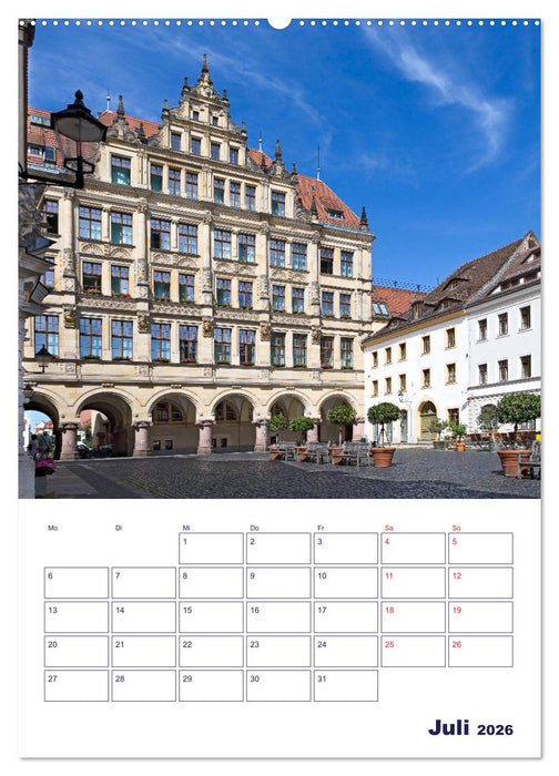 GÖRLITZ - Kleinod in der Lausitz (CALVENDO Premium Wandkalender 2026)