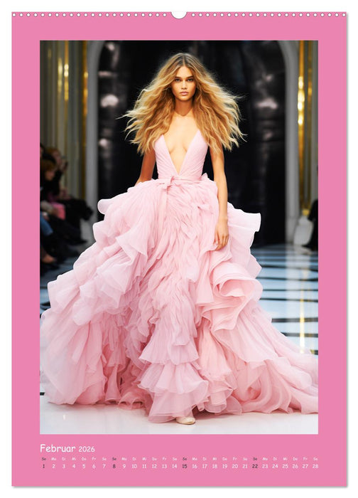 Fashion Show. Zeitlose Haute Coutour (CALVENDO Wandkalender 2026)