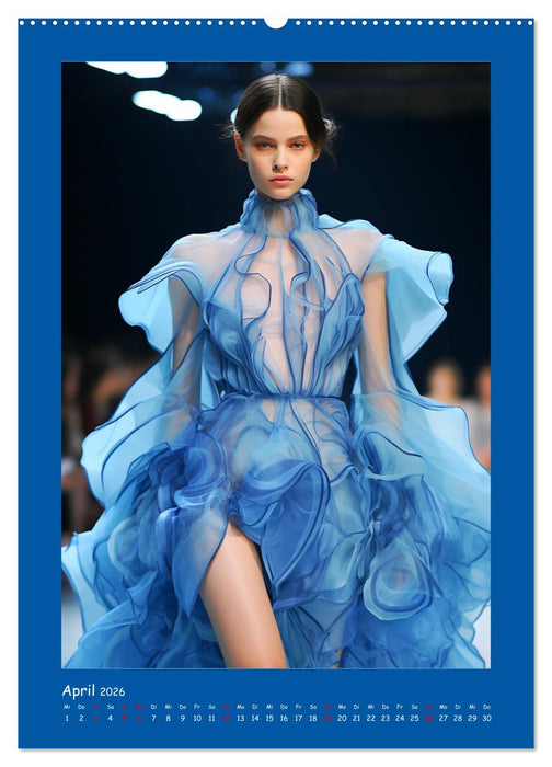 Fashion Show. Zeitlose Haute Coutour (CALVENDO Wandkalender 2026)