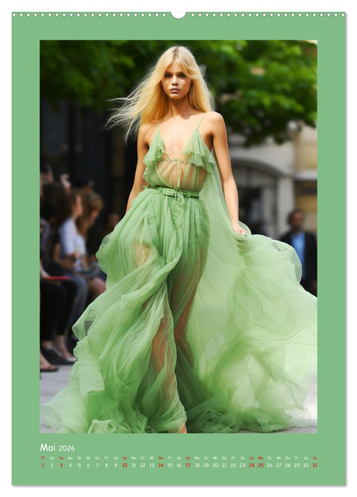 Fashion Show. Zeitlose Haute Coutour (CALVENDO Wandkalender 2026)
