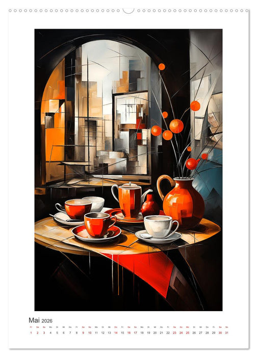 Kubismus - Abstrakte Formen und Farben (CALVENDO Premium Wandkalender 2026)