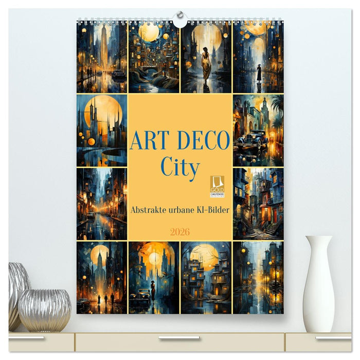 ART DECO City (CALVENDO Premium Wandkalender 2026)