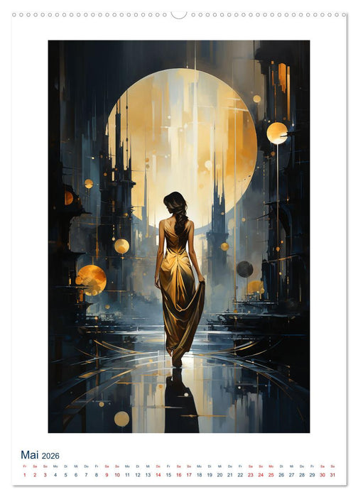 ART DECO City (CALVENDO Premium Wandkalender 2026)