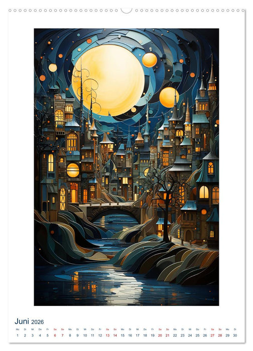 ART DECO City (CALVENDO Premium Wandkalender 2026)