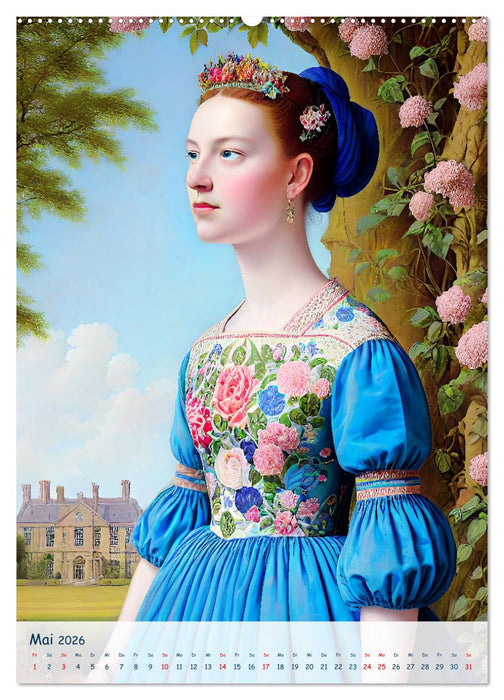 Heldinnen der Literatur (CALVENDO Wandkalender 2026)