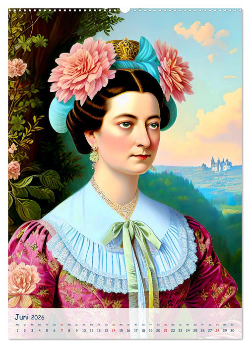 Heldinnen der Literatur (CALVENDO Wandkalender 2026)