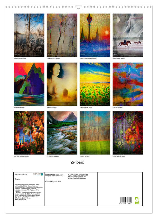Zeitgeist (CALVENDO Wandkalender 2026)