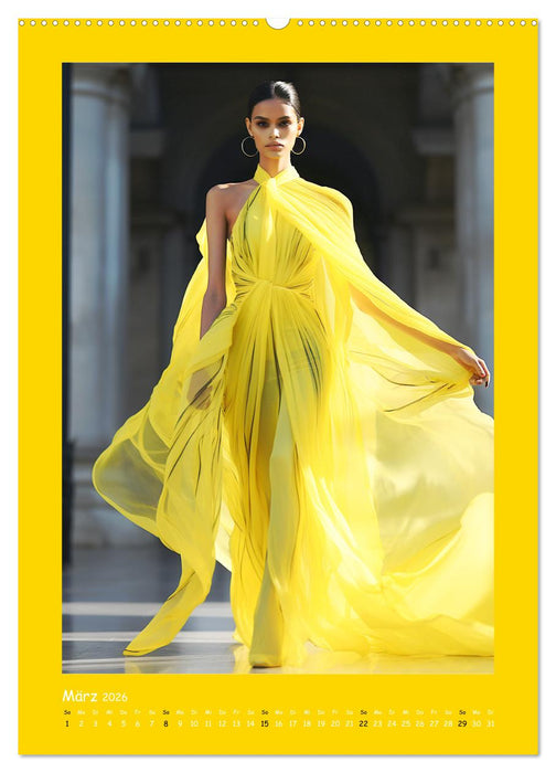 Fashion Show. Zeitlose Haute Coutour (CALVENDO Premium Wandkalender 2026)