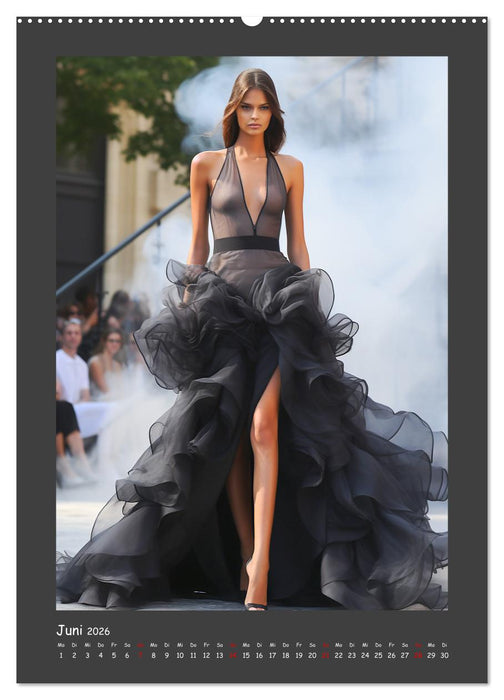 Fashion Show. Zeitlose Haute Coutour (CALVENDO Premium Wandkalender 2026)