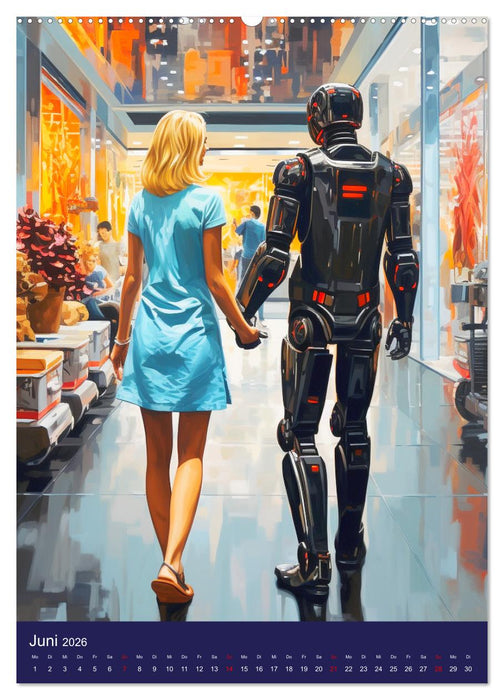 Our future in space. Pulsierendes Leben auf neuen Planeten (CALVENDO Wandkalender 2026)