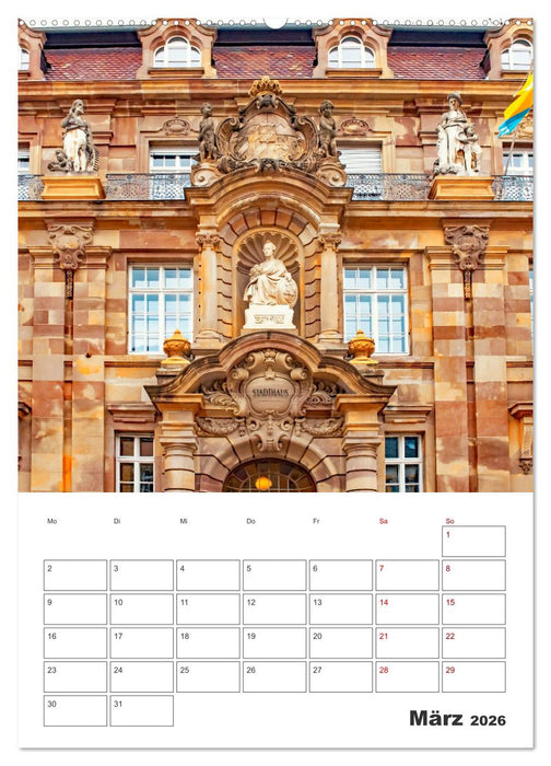 Stadt Speyer - Reiseplaner (CALVENDO Wandkalender 2026)