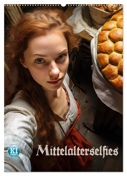 Mittelalterselfies (CALVENDO Wandkalender 2026)