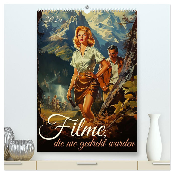 Filme, die nie gedreht wurden (CALVENDO Premium Wandkalender 2026)