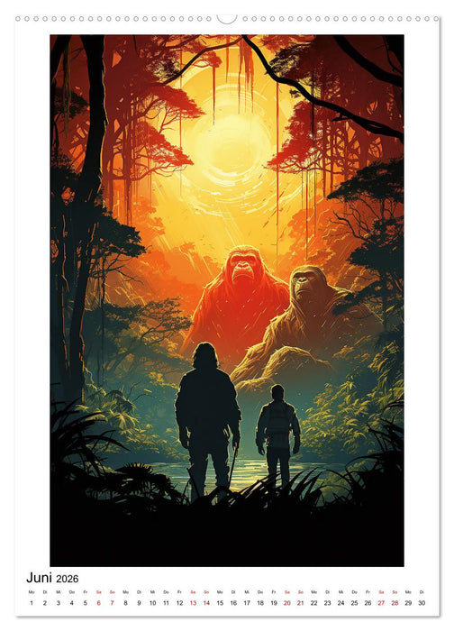 Filme, die nie gedreht wurden (CALVENDO Premium Wandkalender 2026)