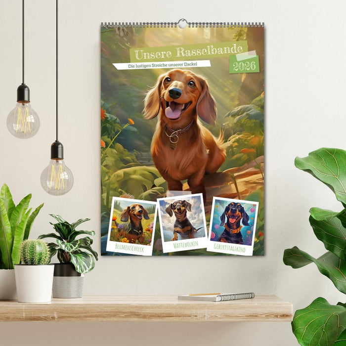Unsere Rasselbande (CALVENDO Wandkalender 2026)
