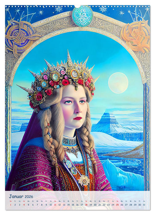 Heldinnen der Literatur (CALVENDO Premium Wandkalender 2026)