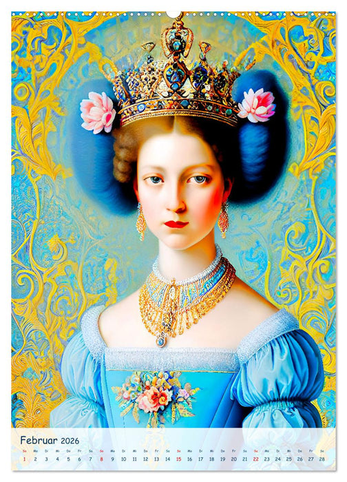 Heldinnen der Literatur (CALVENDO Premium Wandkalender 2026)