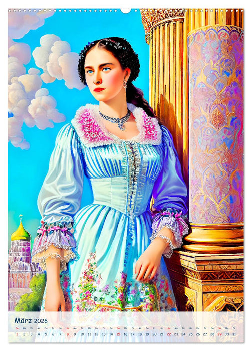 Heldinnen der Literatur (CALVENDO Premium Wandkalender 2026)