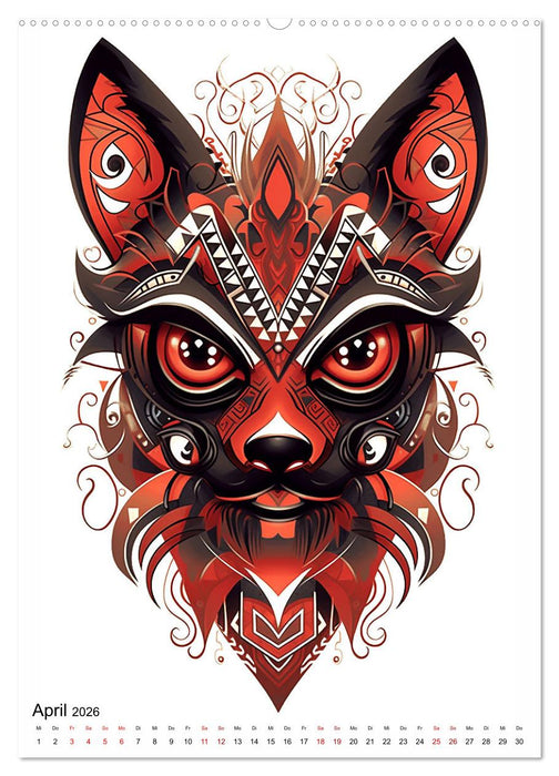 Trag ein Tier mit dir (CALVENDO Premium Wandkalender 2026)