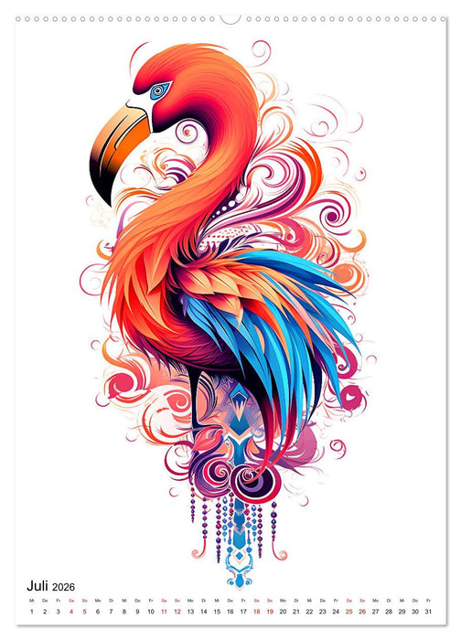 Trag ein Tier mit dir (CALVENDO Premium Wandkalender 2026)
