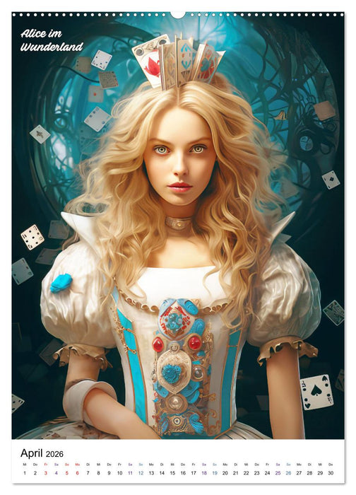 Weltliteratur visualisiert (CALVENDO Wandkalender 2026)