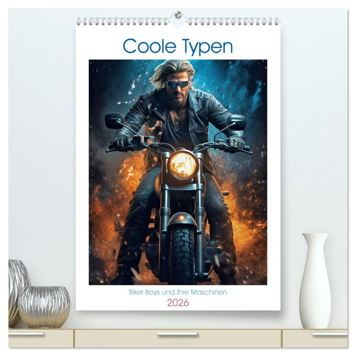 Coole Typen (CALVENDO Premium Wandkalender 2026)