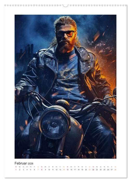 Coole Typen (CALVENDO Premium Wandkalender 2026)