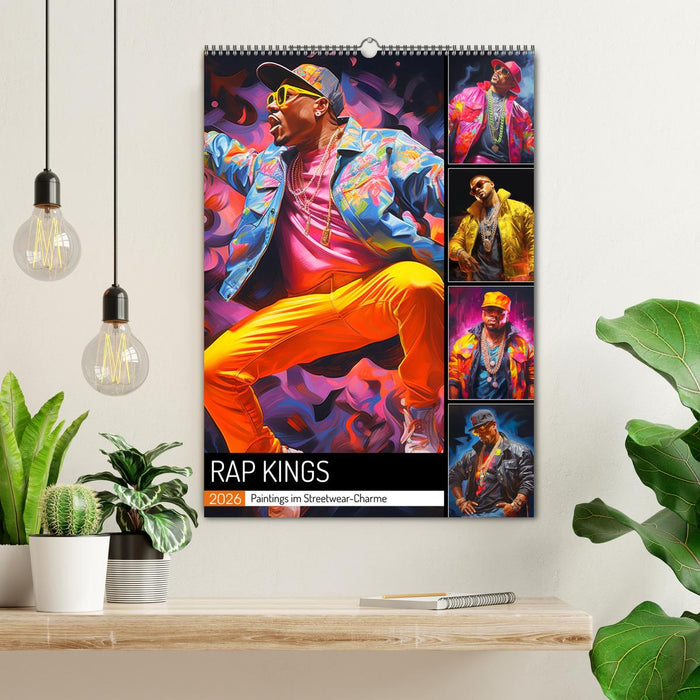 Rap Kings. Paintings im Streetwear-Charme (CALVENDO Wandkalender 2026)