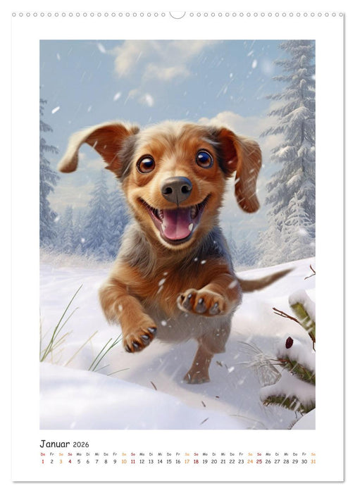 Unsere Rasselbande (CALVENDO Premium Wandkalender 2026)