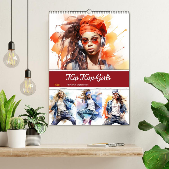Hip Hop Girls. Rhythmic Expressions (CALVENDO Wandkalender 2026)