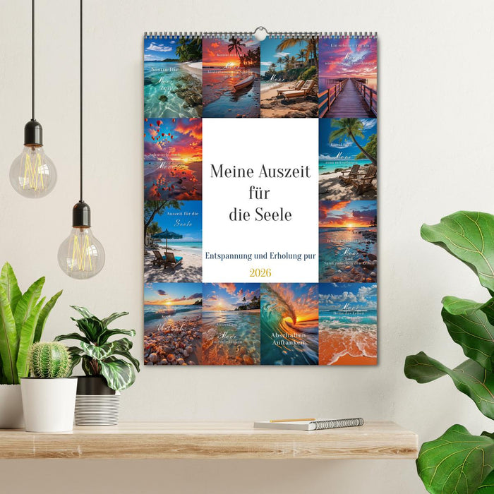 Meine Auszeit für die Seele (CALVENDO Wandkalender 2026)