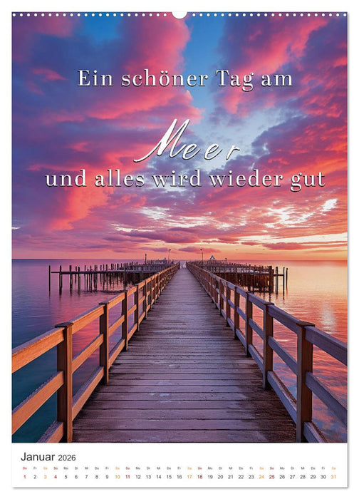 Meine Auszeit für die Seele (CALVENDO Wandkalender 2026)