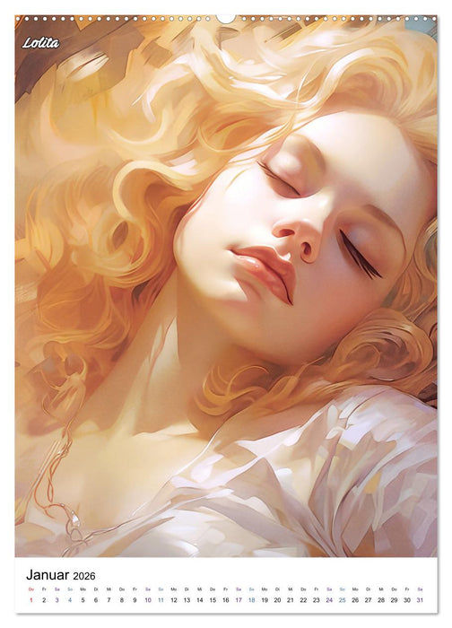 Weltliteratur visualisiert (CALVENDO Premium Wandkalender 2026)