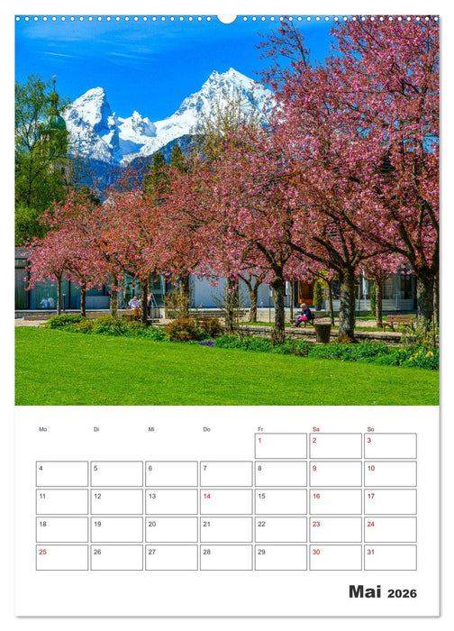 Urlaub in Oberbayern - zwischen Watzmann und Chiemsee (CALVENDO Wandkalender 2026)