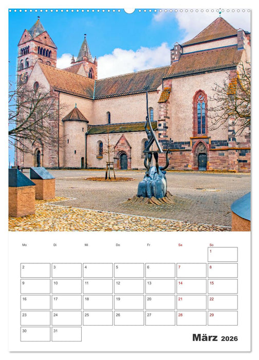 Breisach - Reiseplaner (CALVENDO Premium Wandkalender 2026)
