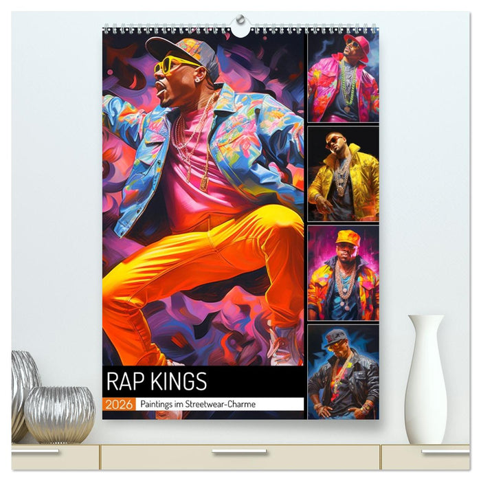 Rap Kings. Paintings im Streetwear-Charme (CALVENDO Premium Wandkalender 2026)