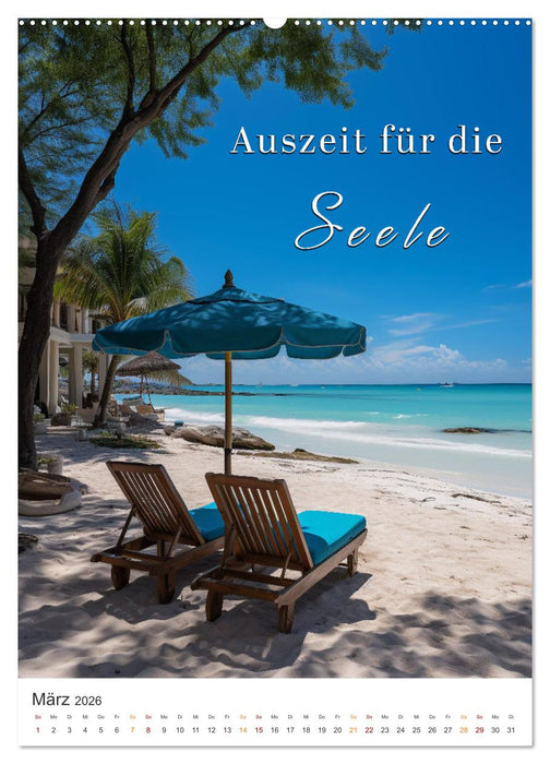 Meine Auszeit für die Seele (CALVENDO Premium Wandkalender 2026)