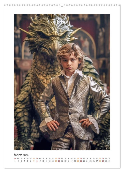 Der sagenhafte Drachenpokal (CALVENDO Wandkalender 2026)