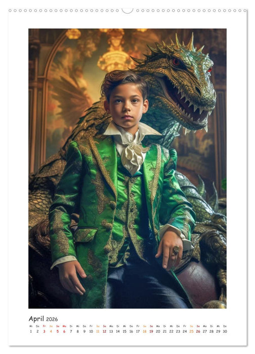 Der sagenhafte Drachenpokal (CALVENDO Wandkalender 2026)