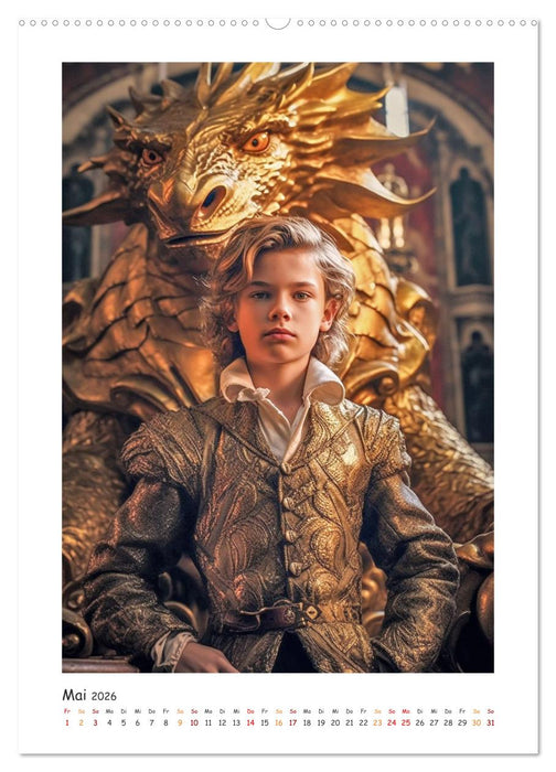 Der sagenhafte Drachenpokal (CALVENDO Wandkalender 2026)