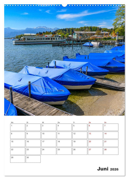 Urlaub in Oberbayern - zwischen Watzmann und Chiemsee (CALVENDO Premium Wandkalender 2026)