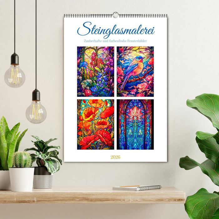 Steinglasmalerei (CALVENDO Wandkalender 2026)