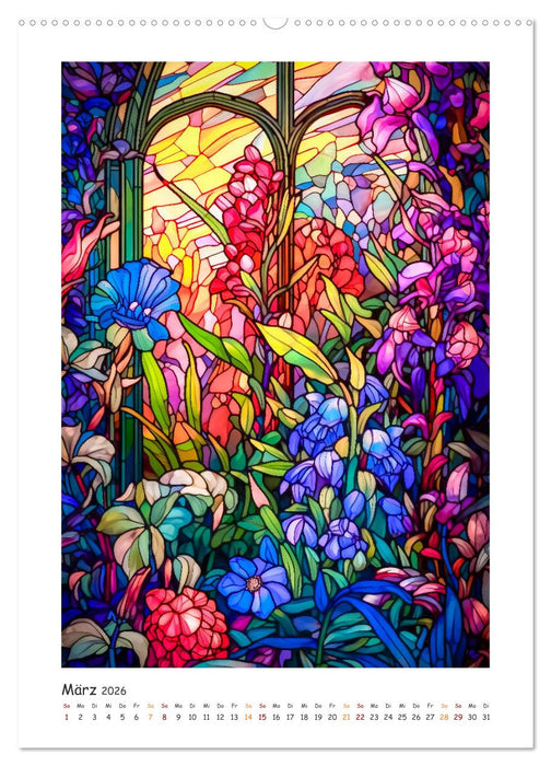 Steinglasmalerei (CALVENDO Wandkalender 2026)